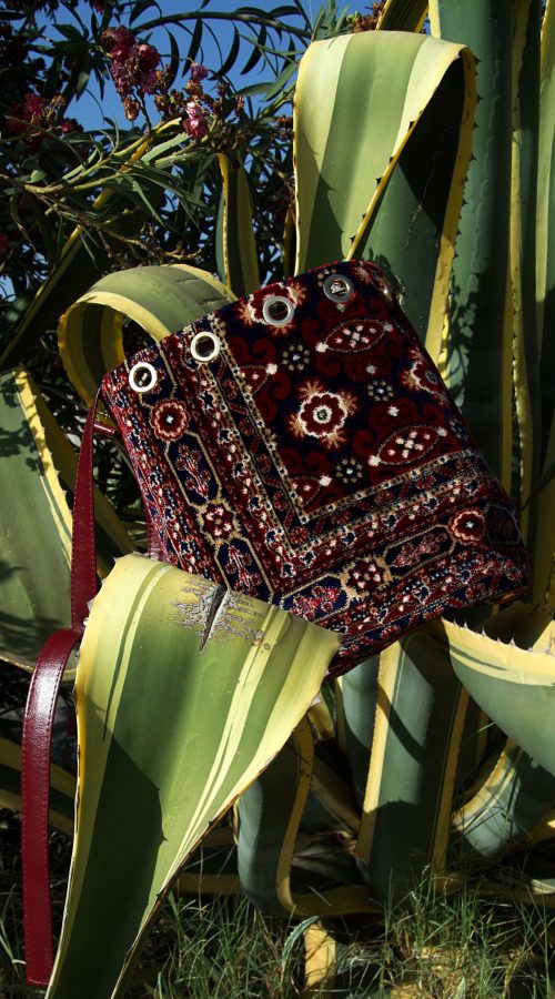 Bourse orient rouge maxi 2